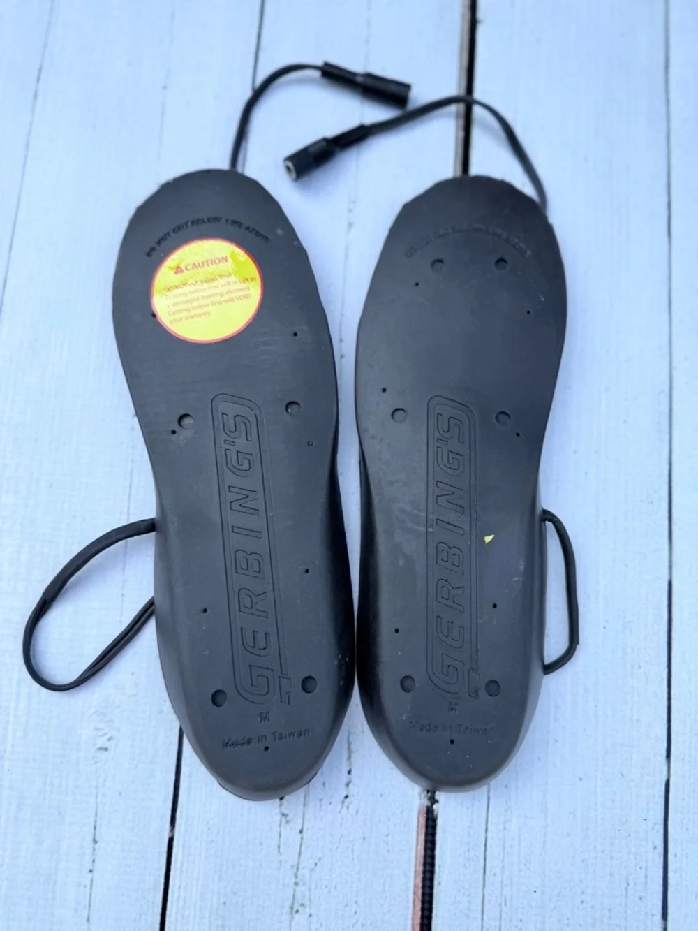 Gerbing 12V Hybrid Heated Insoles Motorcycle Snowmobile Heated Gear